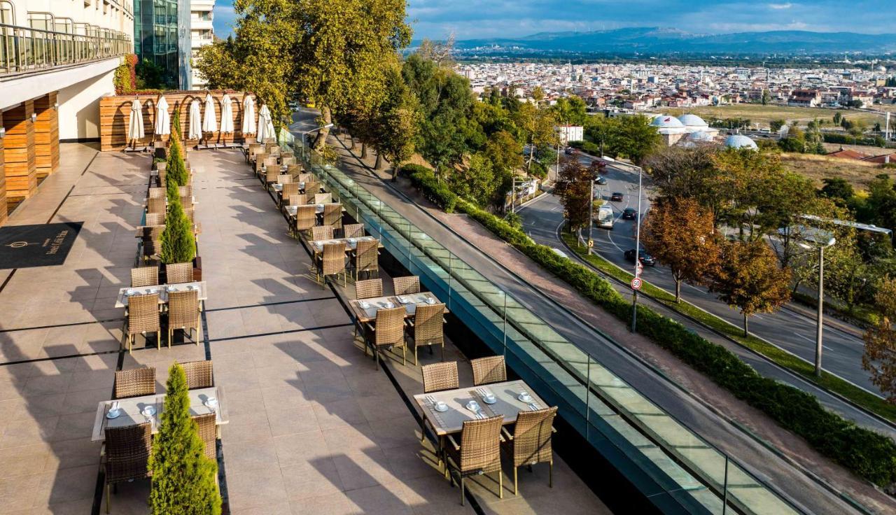 Hotel Celik Palas Convention Center & Thermal Spa Bursa Ngoại thất bức ảnh The Terrace