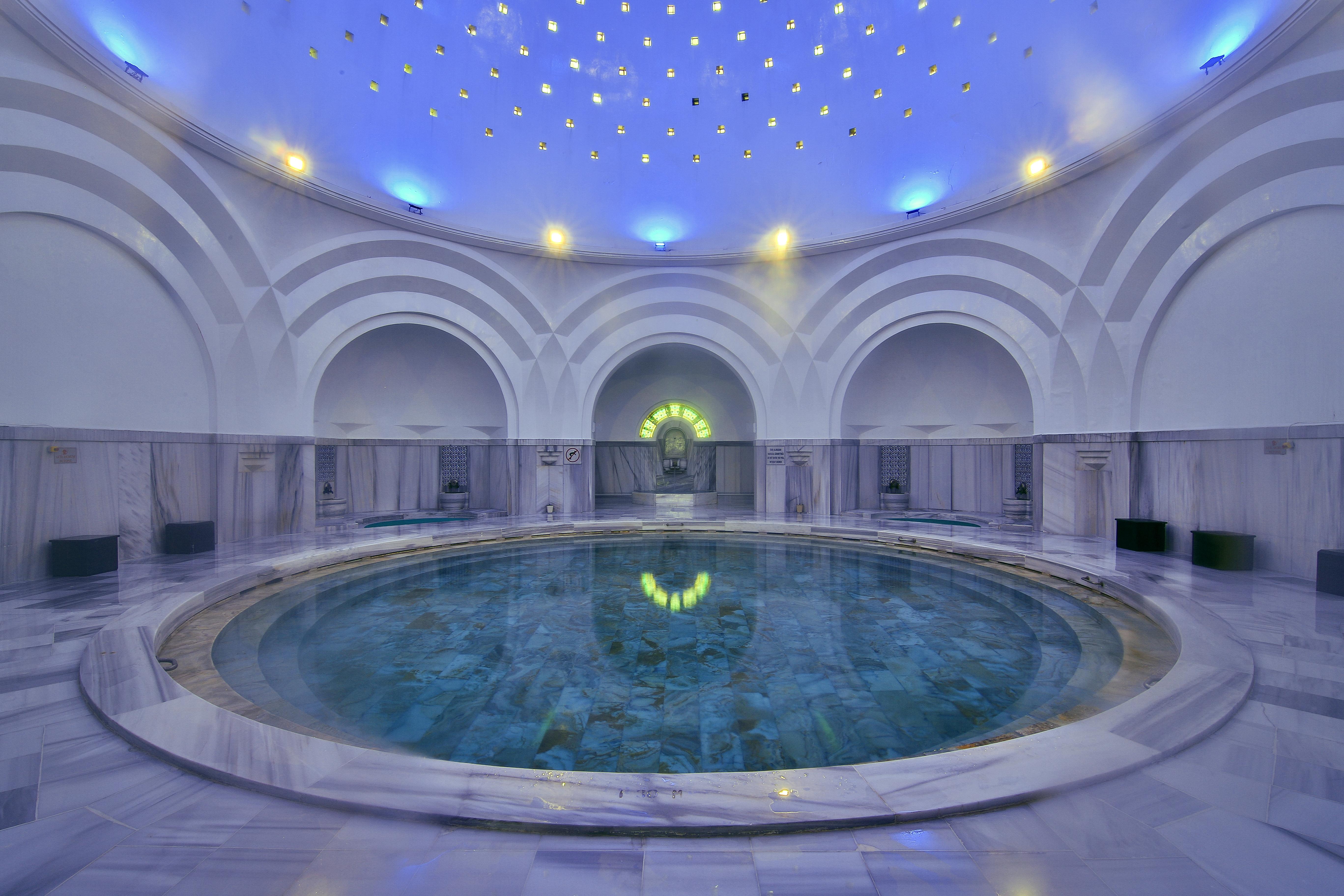 Hotel Celik Palas Convention Center & Thermal Spa Bursa Ngoại thất bức ảnh The interior of the spa