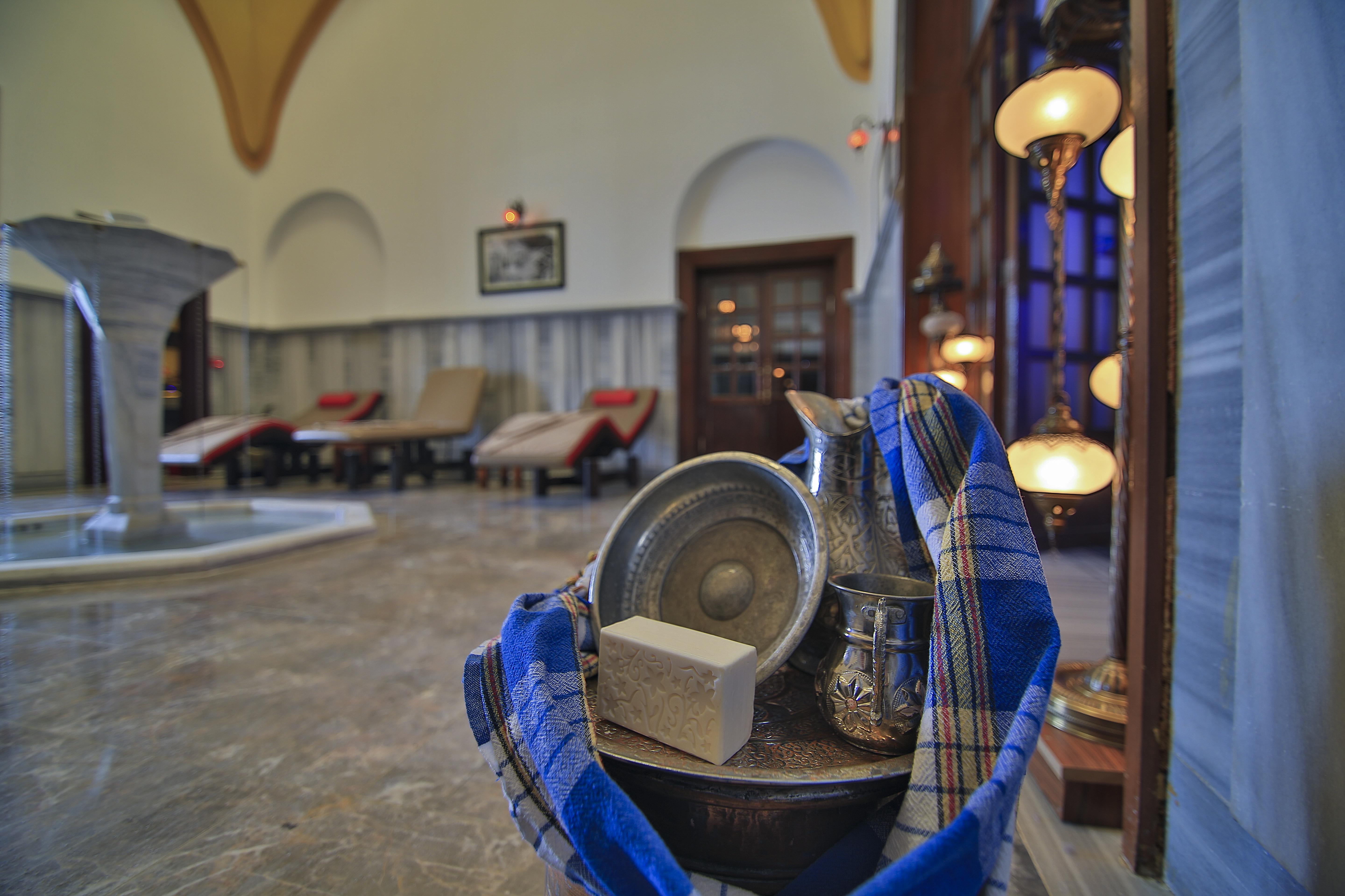 Hotel Celik Palas Convention Center & Thermal Spa Bursa Ngoại thất bức ảnh Turkish bath