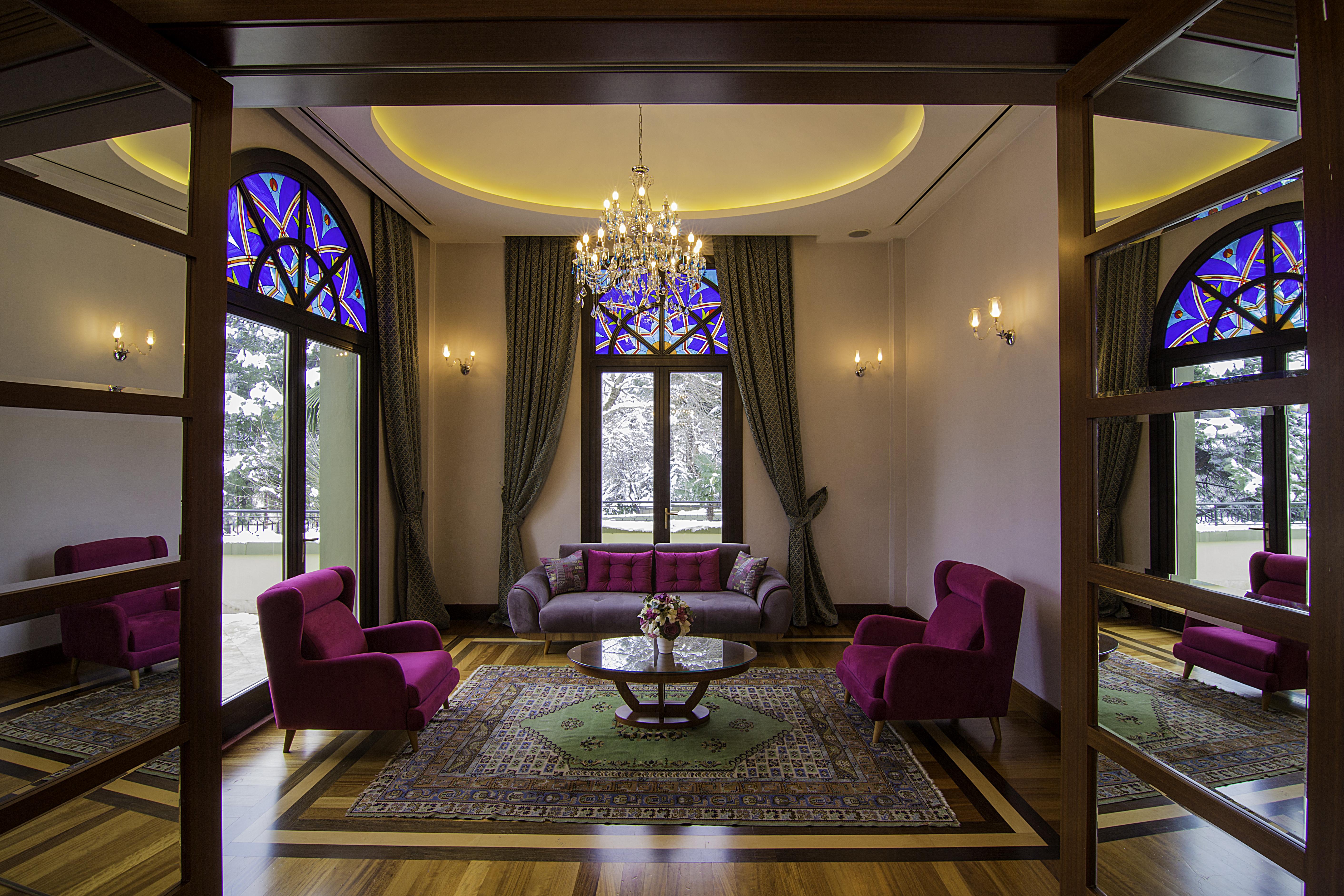 Hotel Celik Palas Convention Center & Thermal Spa Bursa Ngoại thất bức ảnh The interior of the hotel